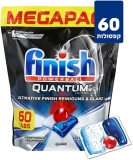 דיל מקומי: מארז 60 טבליות למדיח Finish Powerball Quantom בתוספת Powerball לניקוי יסודי ועמוק ב 46 ש"ח בלבד בקניה של 2 מארזים ומעלה!!