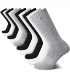 רק 15.7$/51 ש״ח (משלוח חינם בהגעה לסכום כולל של 49$ ומעלה) לסט של 10 זוגות גרבי ספורט Crew לגברים מבית Tommy Hilfiger עם ריפוד נעים, בד נושם ותמיכה לקשת כף הרגל!!