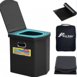 רק 35.8$/118 ש"ח (משלוח חינם בהגעה לסכום כולל של 49$ ומעלה) לשירותים הניידים המתקפלים והנוחים במיוחד Upgrade XL מבית Ann Katy!!