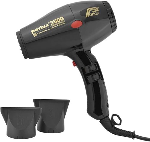 רק 90€/332 ש״ח מחיר סופי כולל הכל עד דלת הבית למייבש שיער Parlux 3500 עוצמתי וקומפקטי עם מנוע 2000W, זרימת אוויר חזקה, 4 דרגות חום ו 2 מהירויות!!