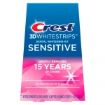 רק 23.9$\88 ש"ח (משלוח חינם בהגעה לסכום כולל של 49$ ומעלה) לערכת הלבנת שיניים רגישות Crest 3D Whitestrips Sensitive!!