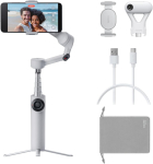 רק 95.9$/297 ש״ח ל-Insta360 Flow 2 Plus – גימבל חכם ומתקפל עם AI Tracking, שלט מובנה, חצובה, מוט סלפי, שליטה מרחוק ותמיכה בצילום קבוצתי ובעלי חיים!!