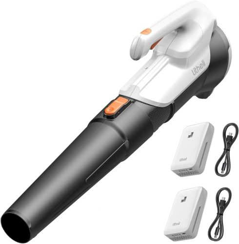 רק 39.9$/129 ש״ח (משלוח חינם בהגעה לסכום כולל של 49$ ומעלה) למפוח עלים חשמלי אלחוטי Litheli – קל משקל, עם 2 סוללות, עוצמתי ונוח במיוחד לשימוש בגינה!!