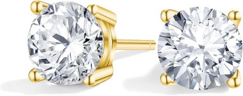 רק 19.9$/65 ש״ח (משלוח חינם בהגעה לסכום כולל של 49$ ומעלה) לעגילי המואסנייט האלגנטיים מבית Sterling Silver בעיצוב יוניסקס קלאסי!!