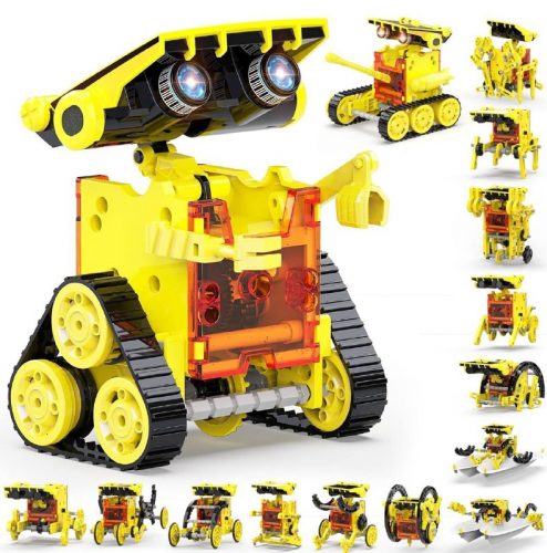 רק 22.3$/73 ש״ח (משלוח חינם בהגעה לסכום כולל של 49$ ומעלה) לסט הרובוט הסולארי 30-ב-1 לילדים מבית Wesfuner!!