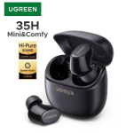 רק 13.9$/43 ש״ח לאוזניות אלחוטיות UGREEN Dots Bluetooth 6.0 קלות במיוחד עם בס עמוק, שליטה דרך אפליקציה וסוללה עד 35 שעות נגינה!!