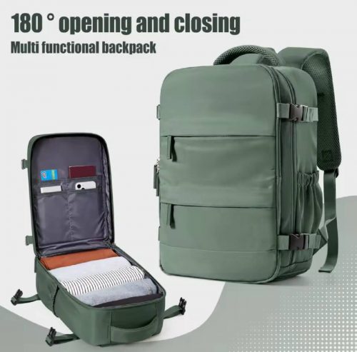 רק 16.9$/55 ש״ח – תיק גב מדויק למידות Ryanair ולשאר טיסות הלואו קוסט – חוסך תשלום על טרולי ומגיע עם שלל תאים חכמים!!