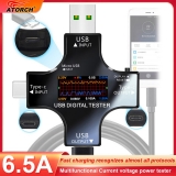 רק 9.9$/36 ש״ח לטסטר הדיגיטלי הנהדר ATORCH Type-C PD USB Tester!!