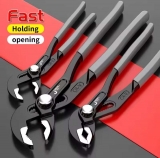 רק 4.4$/15 ש״ח למפתח הפטנט המתכוונן עם מנגנון שחרור מהיר לעבודות צנרת, מים ותיקונים בבית!!