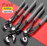 רק 4.4$/15 ש״ח למפתח הפטנט המתכוונן עם מנגנון שחרור מהיר לעבודות צנרת, מים ותיקונים בבית!!