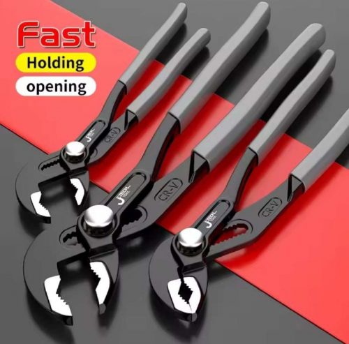 רק 4.4$/15 ש״ח למפתח הפטנט המתכוונן עם מנגנון שחרור מהיר לעבודות צנרת, מים ותיקונים בבית!!