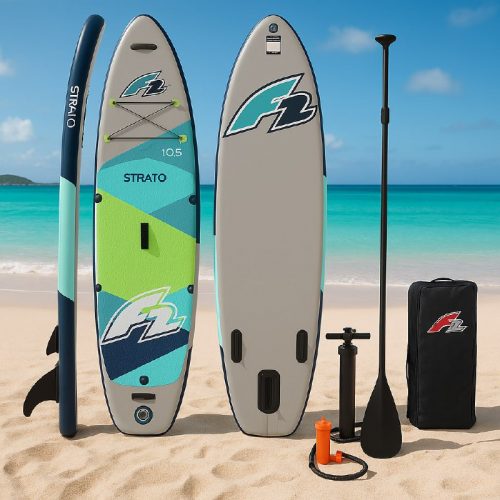 דיל מקומי: סאפ מתנפח מקצועי F2 Strato כולל משוט, רצועת ליש, תיק ומשאבה! עכשיו רק ב-₪1,239 במקום ₪1,349!!