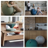 דיל מקומי: רק 269 ש״ח במקום 485 לכדור ישיבה ארגונומי 65 ס"מ סדרת Stov מבית Vluv!!