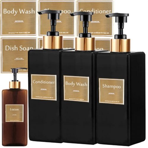 לחטוף!! רק 7$\20 ש"ח לסט 3 בקבוקים יפים לשמפו, תחליב רחצה ומרכך!!