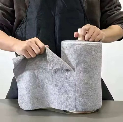 רק 3.9$/12 ש״ח לגליל מטליות ניקוי מיקרופייבר למטבח עם 20 מטליות חזקות שסופגות נוזלים היטב ומתאימות לניקוי כללי של משטחים וכלים!!