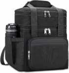 רק 19.9$/63 ש״ח (משלוח חינם בהגעה לסכום כולל של 49$ ומעלה) לתיק אוכל מבודד 15 ליטר holuxer בעיצוב אלגנטי, עם בידוד כפול ואפשרות הרחבה עד 20 קופסאות קולה!!