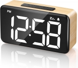 רק 12$\45 ש"ח (משלוח חינם בהגעה לסכום כולל של 49$ ומעלה) לשעון מעורר דיגיטלי לחדרי שינה!! 