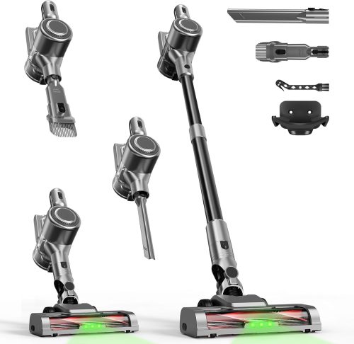 רק 79.9$/255 ש״ח מחיר סופי כולל הכל עד דלת הבית לשואב אלחוטי Shieal B20 עוצמתי במיוחד עם 45Kpa, סוללה נשלפת, נגד הסתבכות שיער וסט אביזרים 8‑ב‑1 לבית ולרכב!!