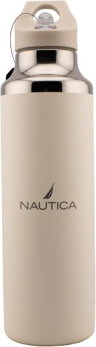 רק 19.9$/66 ש״ח (משלוח חינם בהגעה לסכום כולל של 49$ ומעלה) לבקבוק השתייה האיכותי Nautica בנפח ‎21‎oz מנירוסטה מבודדת – שומר על חום או קור לאורך שעות ומתאים לכל פעילות!!