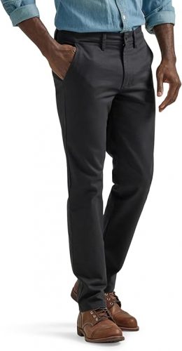 רק 18.2$/59 ש״ח (משלוח חינם בהגעה לסכום כולל של 49$ ומעלה) למכנסי Lee Men's Flat Front Slim Straight Pant בגזרה מחמיאה, בד אלסטי נוח וגימור חלק ונטול קמטים!!