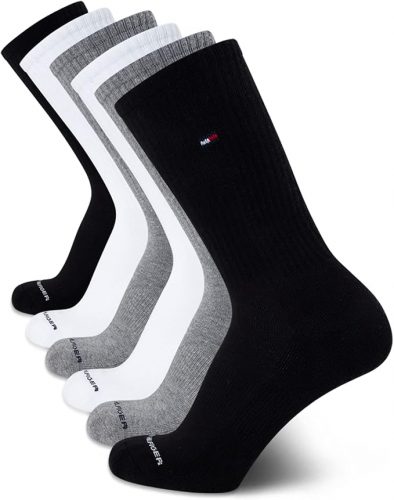 רק 38 ש"ח (משלוח חינם בהגעה לסכום כולל של 49$ ומעלה) לסט 6 זוגות גרביים מבית Tommy Hilfiger!!