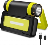 רק 8.5$/27 ש״ח (משלוח חינם בהגעה לסכום כולל של 49$ ומעלה) לפנס העבודה הנייד עם COB ומגנט מתקפל 200° (1000 לומן) מבית Tremdwoto!!