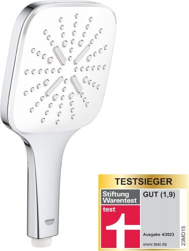 רק 56€/220 ש״ח מחיר סופי כולל הכל עד דלת הבית למזלף Grohe 26595000 Vitalio SmartActive 130 Cube!! בארץ המחיר 400 ש״ח!!