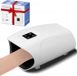 רק 59.9$/195 ש״ח מחיר סופי כולל הכל עד דלת הבית למכשיר עיסוי חשמלי לידיים TipTalk עם חימום, דחיסת אוויר ורטט – מושלם לארתריטיס, תסמונת התעלה הקרפלית ועייפות מהקלדה!!