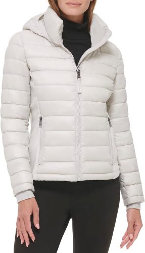 רק 69.9$\261 ש"ח מחיר סופי כולל הכל עד דלת הבית למעיל יפהפה עמיד במים לנשים מבית Calvin Klein!!