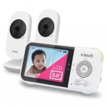 רק 77$\260 ש"ח מחיר סופי כולל הכל עד דלת הבית למוניטור לתינוק הכולל 2 מצלמות המומלץ הרשמי של אמזון VTech VM819-2!!