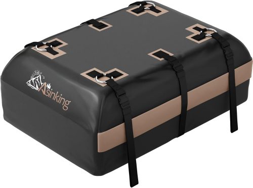 רק 49.9$\165 ש"ח מחיר סופי כולל הכל עד דלת הבית לתיק גג לרכב Asinking בנפח של 425 ליטר!!