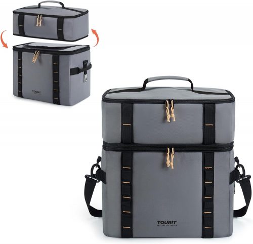 רק 29.9$\110 ש"ח (משלוח חינם בהגעה לסכום כולל של 49$ ומעלה) לצידנית ענקית מבית TOURIT עם חלק עליון היכול להתפרק לצידנית נפרדת, גדולה במיוחד (47 ליטר)!!