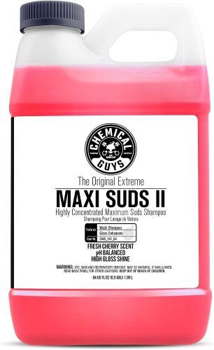 רק 21$/68 ש״ח (משלוח חינם בהגעה לסכום כולל של 49$ ומעלה) לשמפו לשטיפת הרכב Maxi Suds II מבית Chemical Guys!!