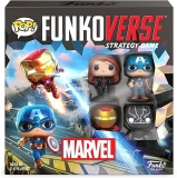 רק 15.7$\57 ש"ח (משלוח חינם בהגעה לסכום כולל של 49$ ומעלה) למשחק אסטרטגיה הכולל 4 דמויות פאנקו מהעולם של מארוול Funkoverse: Marvel 100!!