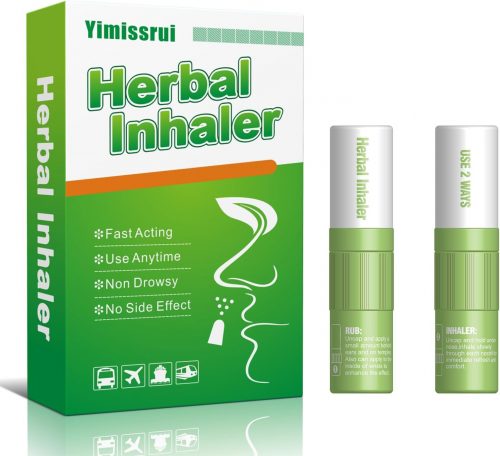 רק 11.9$/39 ש״ח (משלוח חינם בהגעה לסכום כולל של 49$ ומעלה) לאינהלר הצמחי להקלה על בחילות מבית Yimissrui – הקלה מהירה ללא ישנוניות לנסיעות, טיסות ובוקר!!