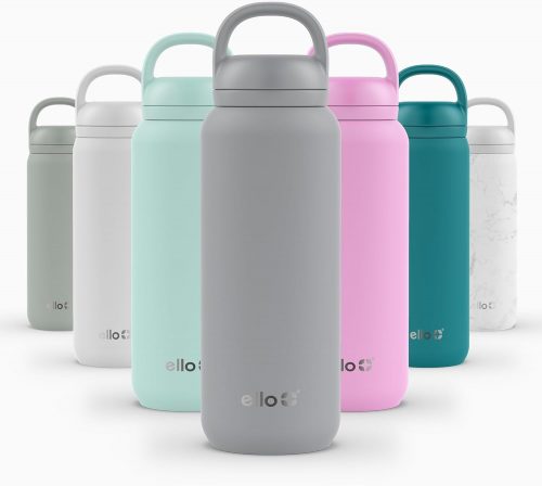 רק 13.5$\47 ש״ח (משלוח חינם בהגעה לסכום כולל של 49$ ומעלה) לבקבוק התרמי 950 מ"ל Ello Cooper Twist השומר על קור עד 24 שעות!!