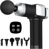 רק 19.9$/61 ש״ח (משלוח חינם בהגעה לסכום כולל של 49$ ומעלה) לאקדח עיסוי שרירים CAMEFER עם 30 מהירויות, 6 ראשים וסוללה חזקה לשחרור עמוק והקלה מיידית!!