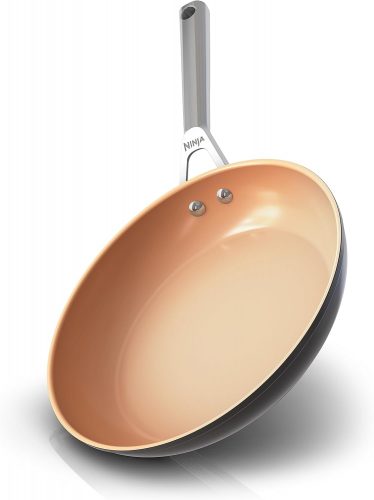 רק 49.9$\183 ש"ח מחיר סופי כולל הכל עד דלת הבית למחבת Nonstick מבית Ninja מסדרת ה-Premium בגודל 10.25 אינץ'!! בארץ המחיר 370 ש״ח!!