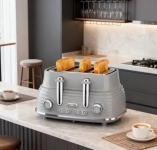 רק 50.7$/164 ש״ח לטוסטר וינטג’ 4 פרוסות Electro Max עם שליטה נפרדת, רמות השחמה מדויקות ועיצוב עבה ואיכותי!!