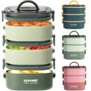 רק 10.2$/32 ש״ח לקופסת אוכל תלת־שכבתית בנפח 2 ליטר עם איטום הרמטי, עמידות לחום ונוחות שימוש מהממת – מושלמת לעבודה, לימודים או טיולים!!