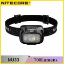 רק 33.1$/102 ש״ח לפנס הראש NITECORE NU33 עם תאורת LED חזקה במיוחד של 700 לומנס, טעינת USB-C מהירה, גוף אלומיניום קל ועמיד ושלושה מצבי תאורה כולל אור אדום לקמפינג וריצה!!