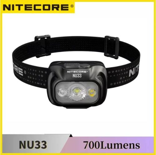 רק 33.1$/102 ש״ח לפנס הראש NITECORE NU33 עם תאורת LED חזקה במיוחד של 700 לומנס, טעינת USB-C מהירה, גוף אלומיניום קל ועמיד ושלושה מצבי תאורה כולל אור אדום לקמפינג וריצה!!