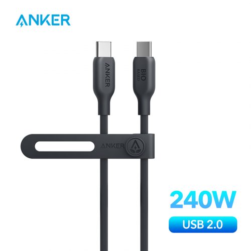 לחטוף!! רק 6.9$\24 ש״ח לכבל Anker סופר פרימיום 240W!! בארץ המחיר 100 ש״ח!!