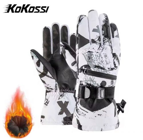 רק 6.5$/21 ש״ח לכפפות חורף תרמיות KoKossi עם בטנת פליז מבודדת, אטומות לרוח ומים – מושלמות לשלג, סקי ורכיבה בקור!!