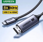 רק 9.8$/31 ש״ח לכבל UGREEN איכותי מסוג USB-C ל-HDMI עם תמיכה ב־8K@60Hz ו־4K@120Hz!!