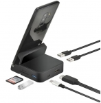 רק 16.8$/55 ש״ח לתחנת העגינה 8-ב־1 Type-C ההופכת את הסמארטפון למחשב – עם HDMI, טעינת מעבר ועמדת שולחן נוחה!!