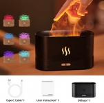 רק 7.2$/23 ש"ח למכשיר האדים המעוצב עם אפקט להבה צבעונית וניחוח ארומתרפי מרגיע!!