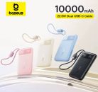 רק 19$/60 ש״ח לסוללת גיבוי Baseus 10000mAh עם טעינה מהירה וכבלים מובנים – קומפקטית, עוצמתית ומושלמת לנסיעות!!