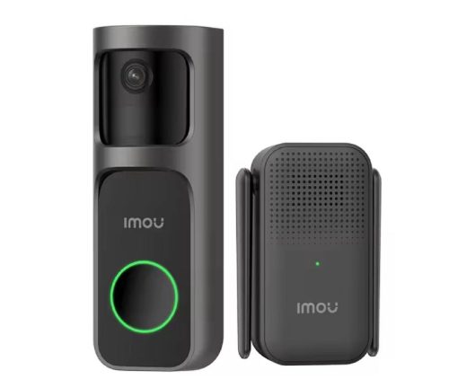 רק 62.5$/199 ש״ח לפעמון הווידאו האלחוטי IMOU Doorbell 2S עם שיחה דו־כיוונית, זיהוי אדם, סוללה נטענת והתקנה פשוטה ואלחוטית!!