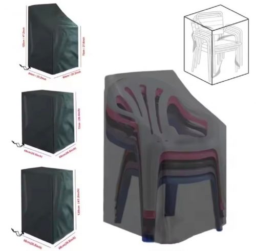 רק 7.6$/24 ש״ח לְכיסוי הכיסאות החיצוני העמיד למים – מגן על סט הכיסאות מפני גשם, אבק ושמש, מתקפל לאחסון מהיר וזמין בשלושה גדלים לבחירה!!